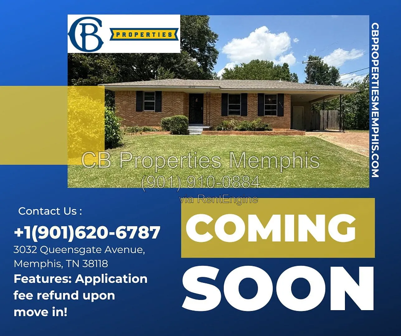 3 bed, 2.0 bath, 1382 sqft, $1,275 — Photo 1