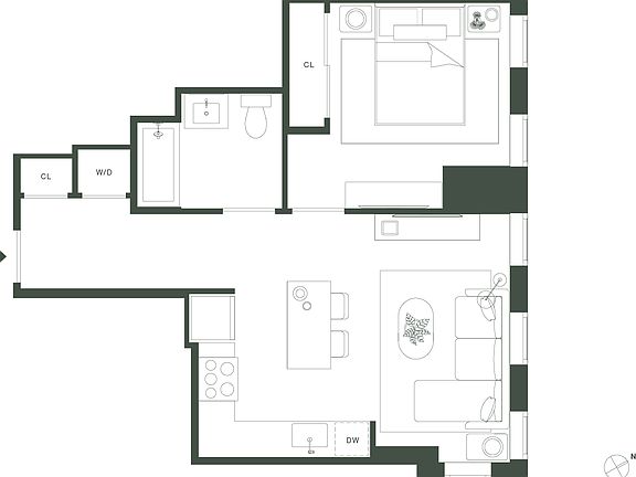 2nd image of 420 Carroll St #806