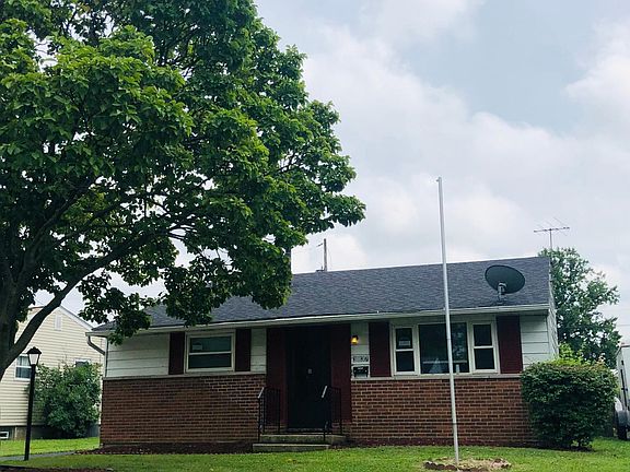Front of the house with off-street parking!