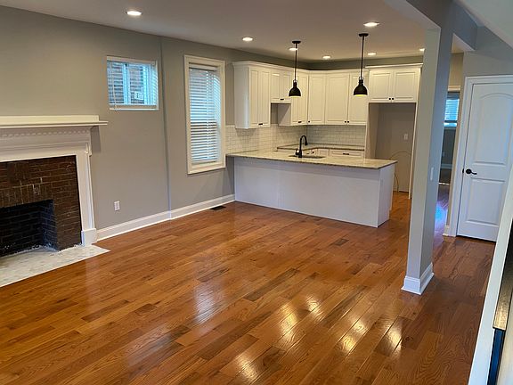 Kitchen and living room