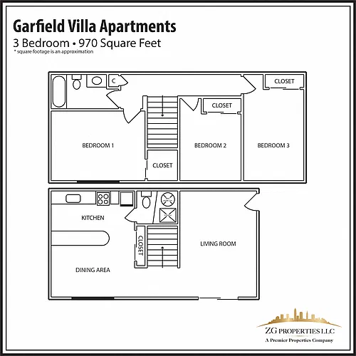 Floor plan 3 Bedroom