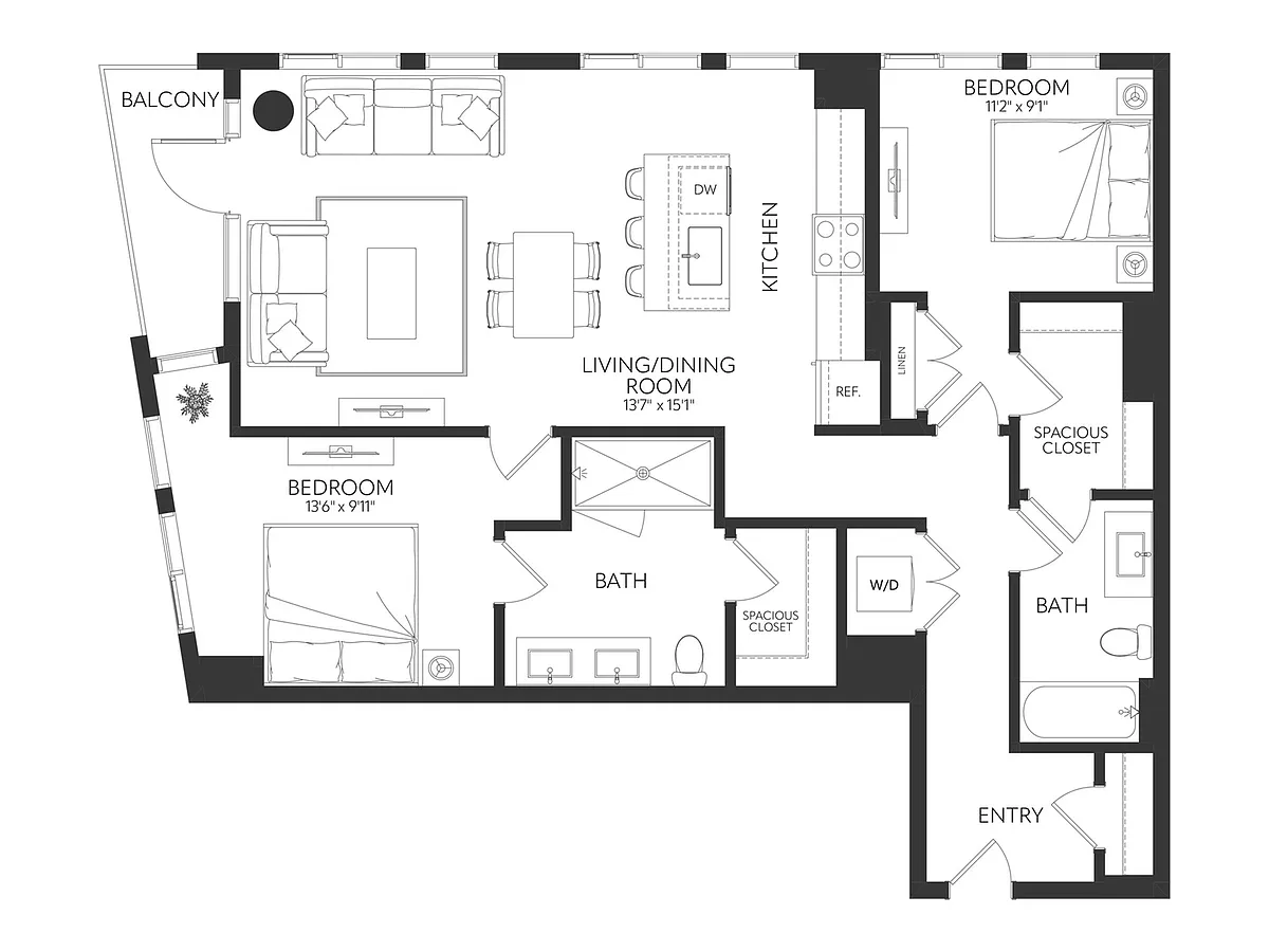 Floor plan B9