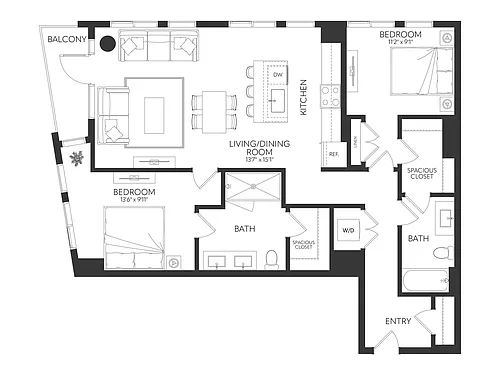 Floor plan B9