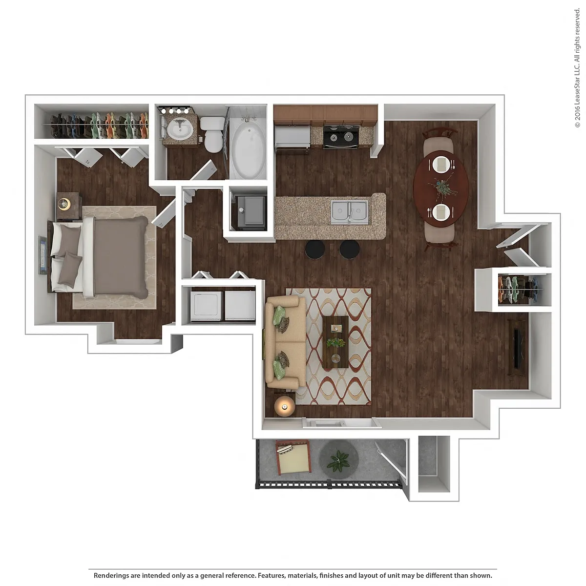 Floor plan The Elm