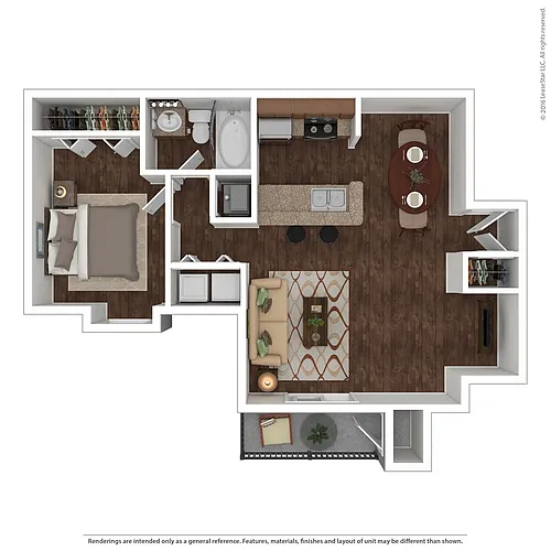 Floor plan The Elm