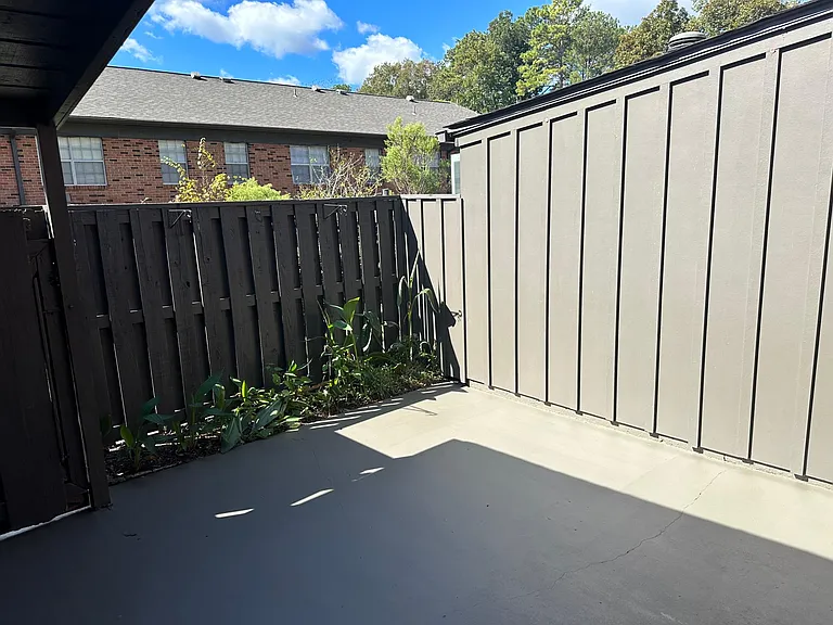 private patio