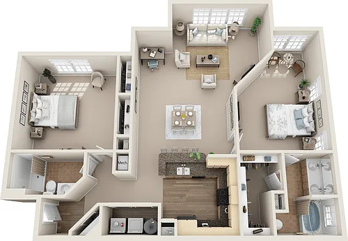 Floor plan B2B