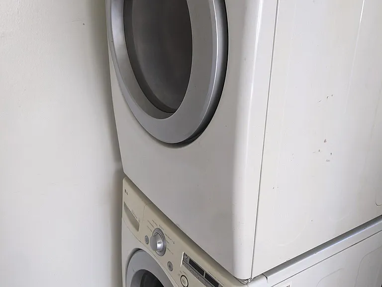 Washer and dryer