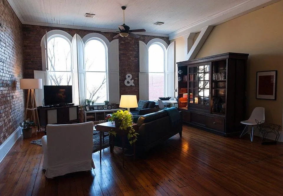heart pine floors. Beaded board ceilings
