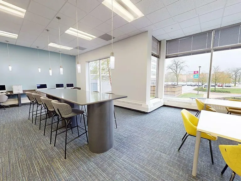 24-Hour Computer Lab and Study Area at University Plaza NIU Apartments