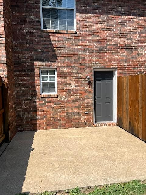 Private patio