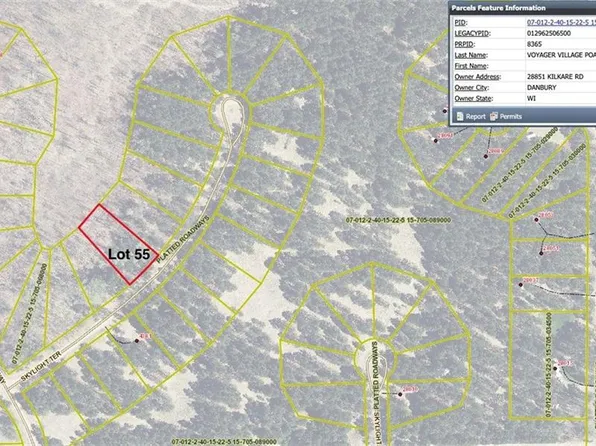 Lot 55 Skylight Terrace Terrace, Danbury, WI 54830