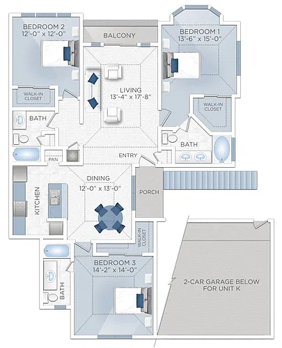 Floor plan Malaga(K)