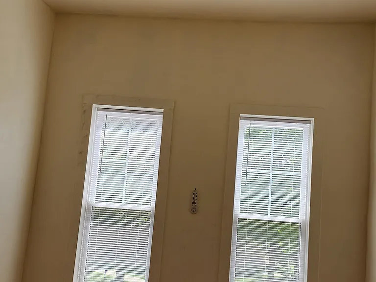 Front Living room showing the huge fan