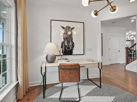 Flexible Living Library off of Foyer