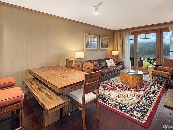 The Large Dining Room Table makes Hosting Guests for Dinner a Breeze. 