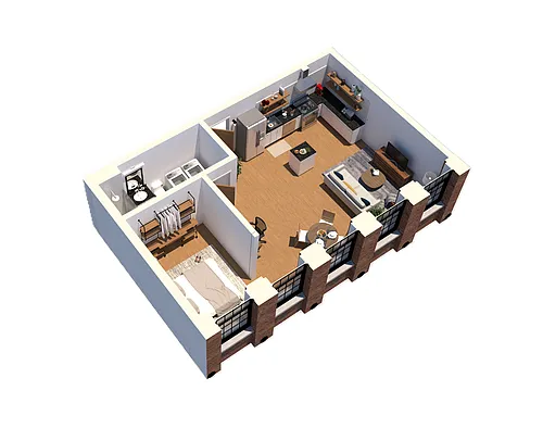 Floor plan SA