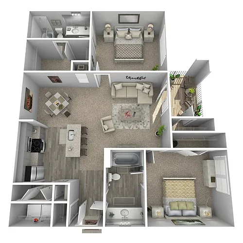 Floor plan Berkley