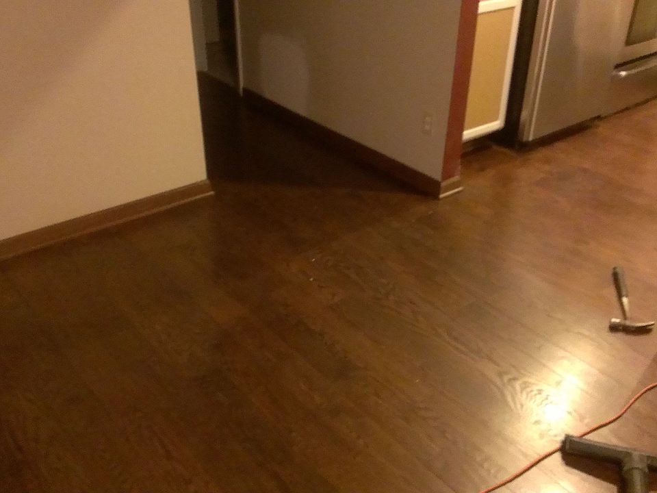 NEW wide plank hardwood