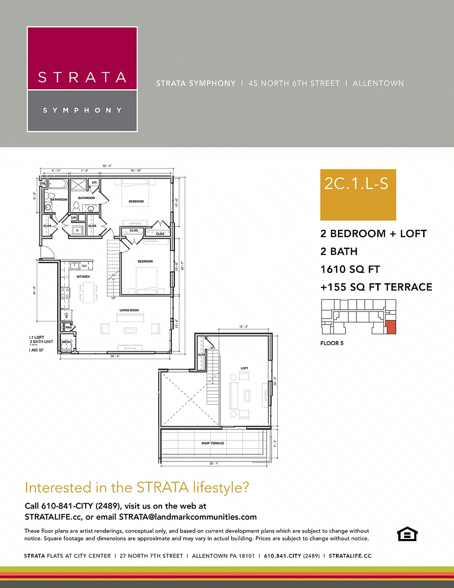 Floor plan 2C.1.L-S