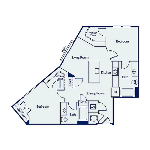 Floor plan B2A