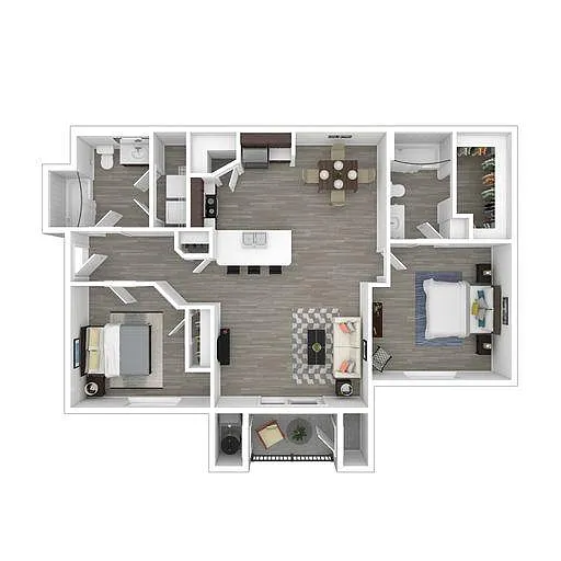 Floor plan 2X2-1065