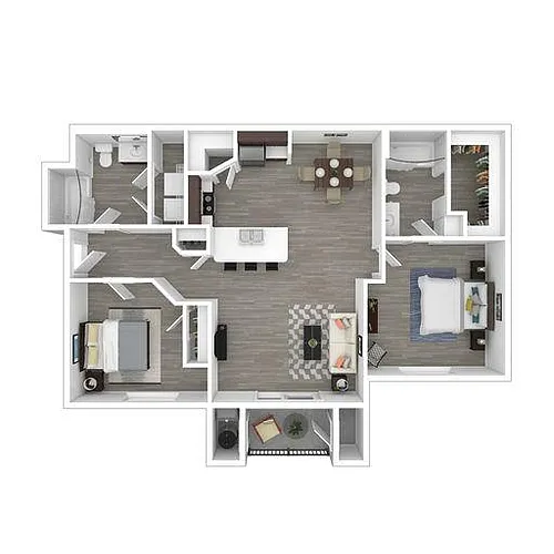 Floor plan 2X2-1065