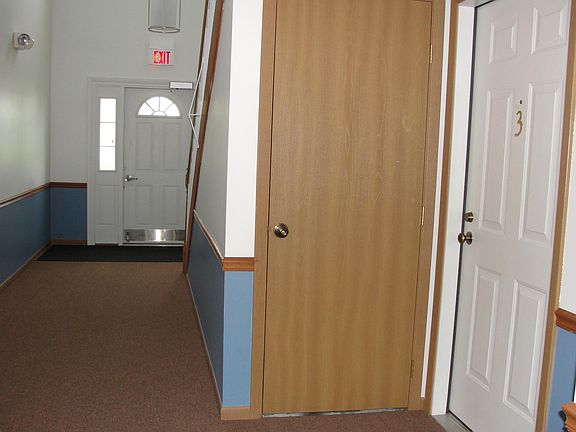 Back entrance hallway