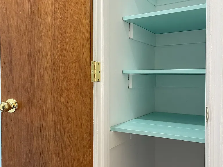 Hallway linen closet