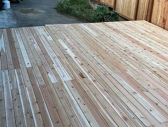new fence (9/11')
