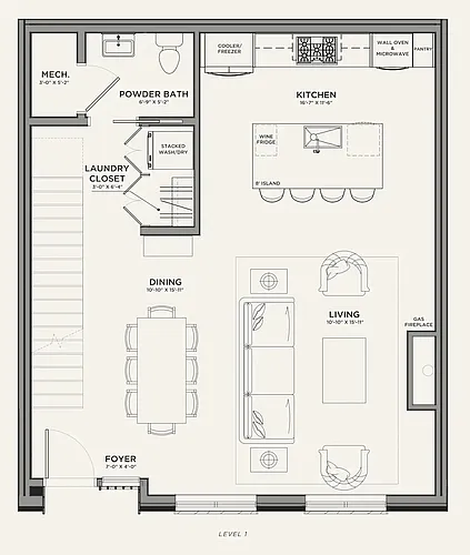 Floor plan Galpin