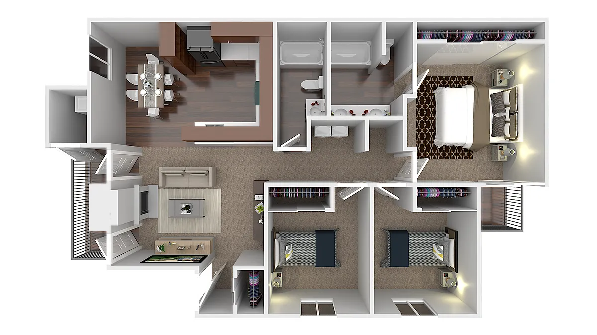 Floor plan Amethyst C1