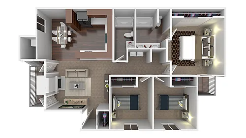 Floor plan Amethyst C1