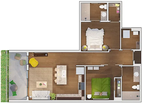 Floor plan B10