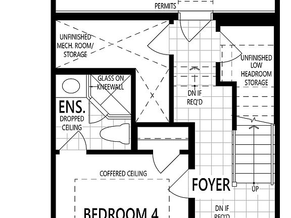 Bedroom 4 In Lieu of Recreation Room