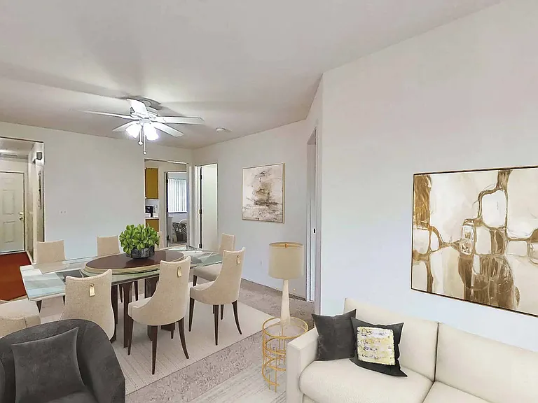 Living and Dining Rooms