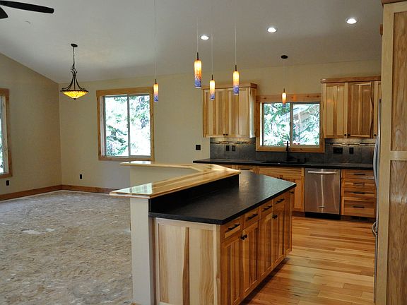 Kitchen and dining area