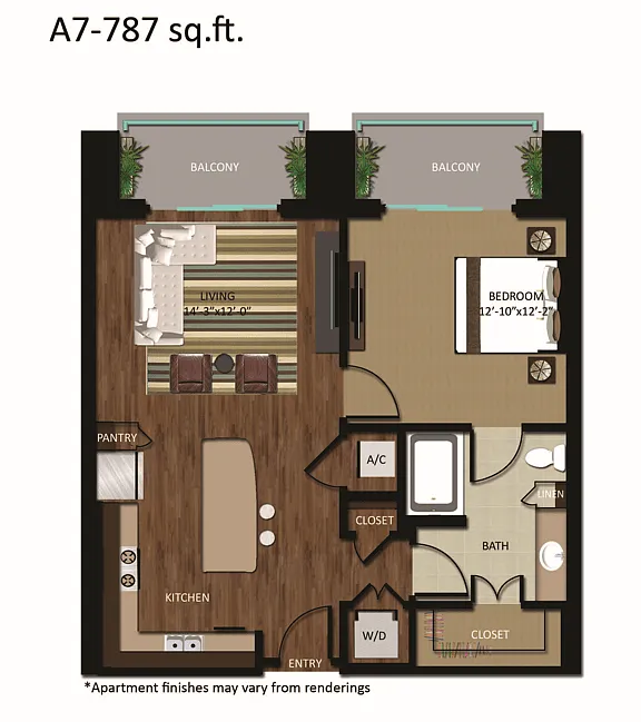 Floor plan A7