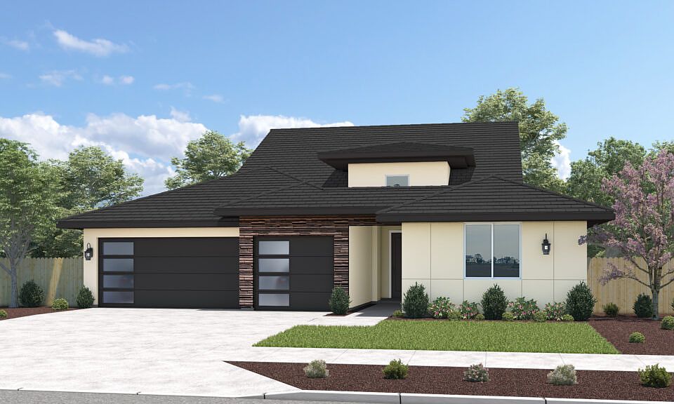 Executive-Aspen with Loft-2855A-Elevation