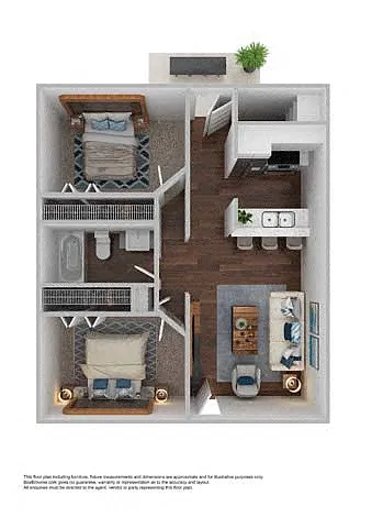Floor plan Oak
