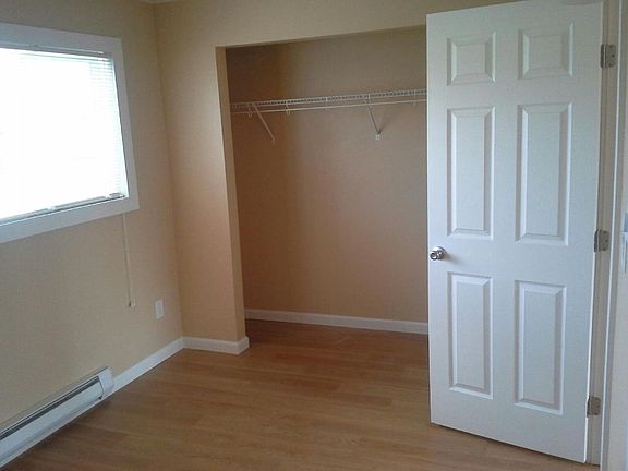 new bedroom door, closet rack