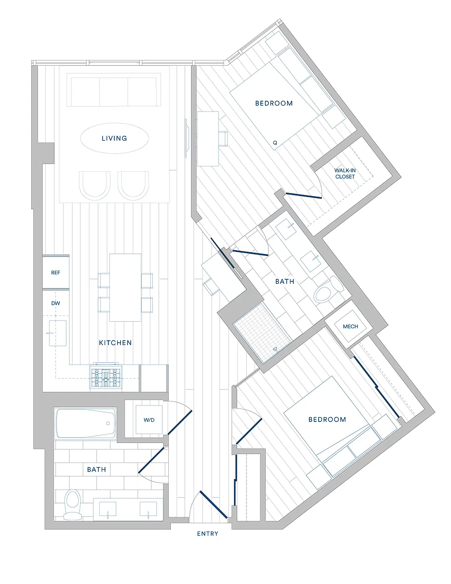 Floor plan B3-JR