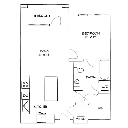Floor plan Design 1A