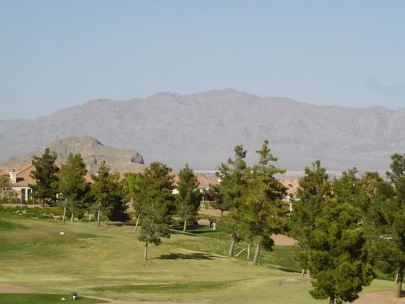 Golf Course and Mountains