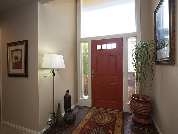Tall ceiling in entry