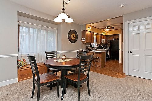 Dining room area