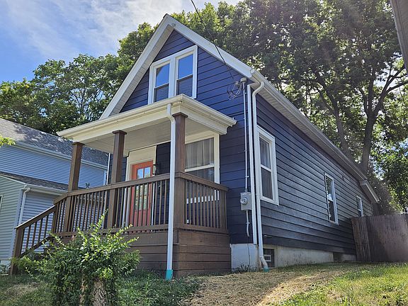 Exterior Front Side and Porch