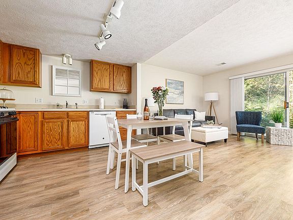 Kitchen, Dinette and Living Room