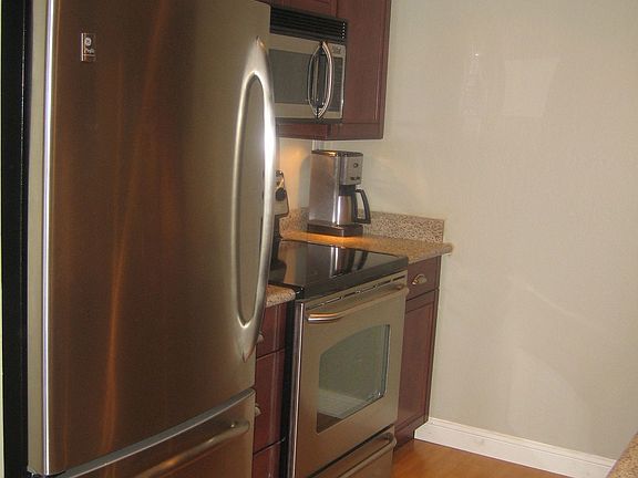 Stainless steel appliances - frige included