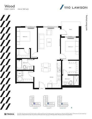 Floor plan Wood